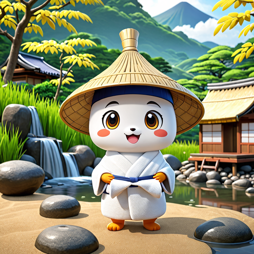 秋田県 南秋田郡大潟村 大潟のゆるキャラ 2