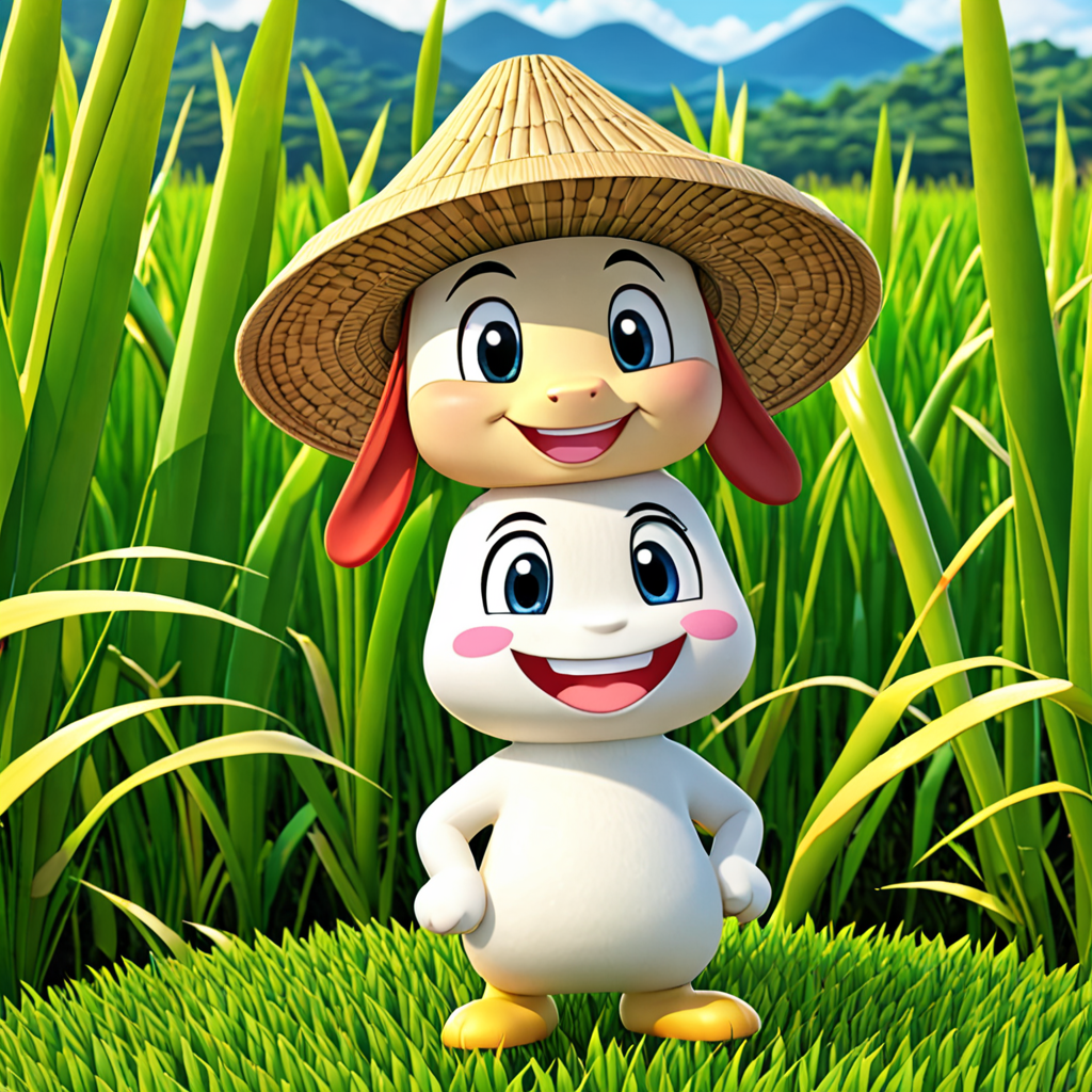 秋田県 秋田市 太平八田のゆるキャラ 3