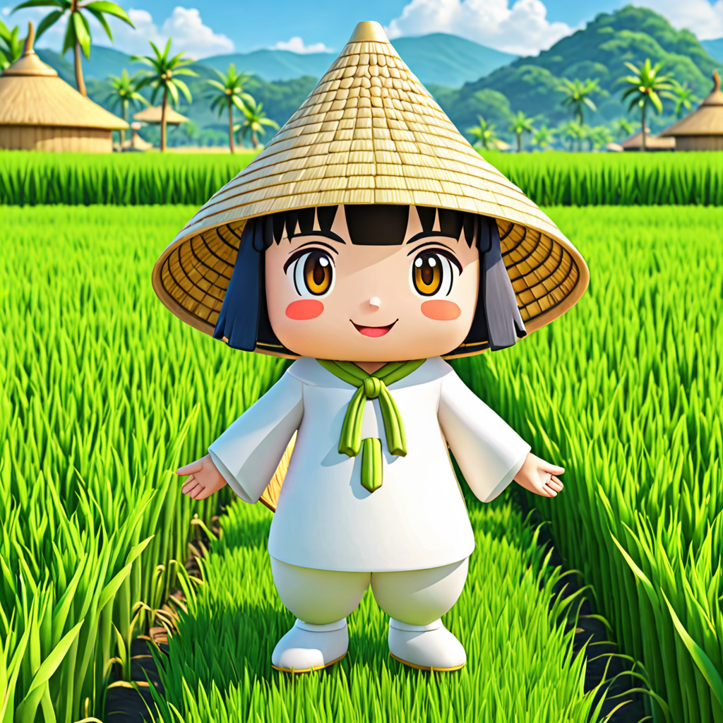 秋田県 秋田市 雄和向野のゆるキャラ 2