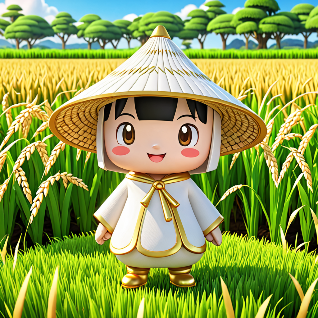 秋田県 秋田市 雄和向野のゆるキャラ 3