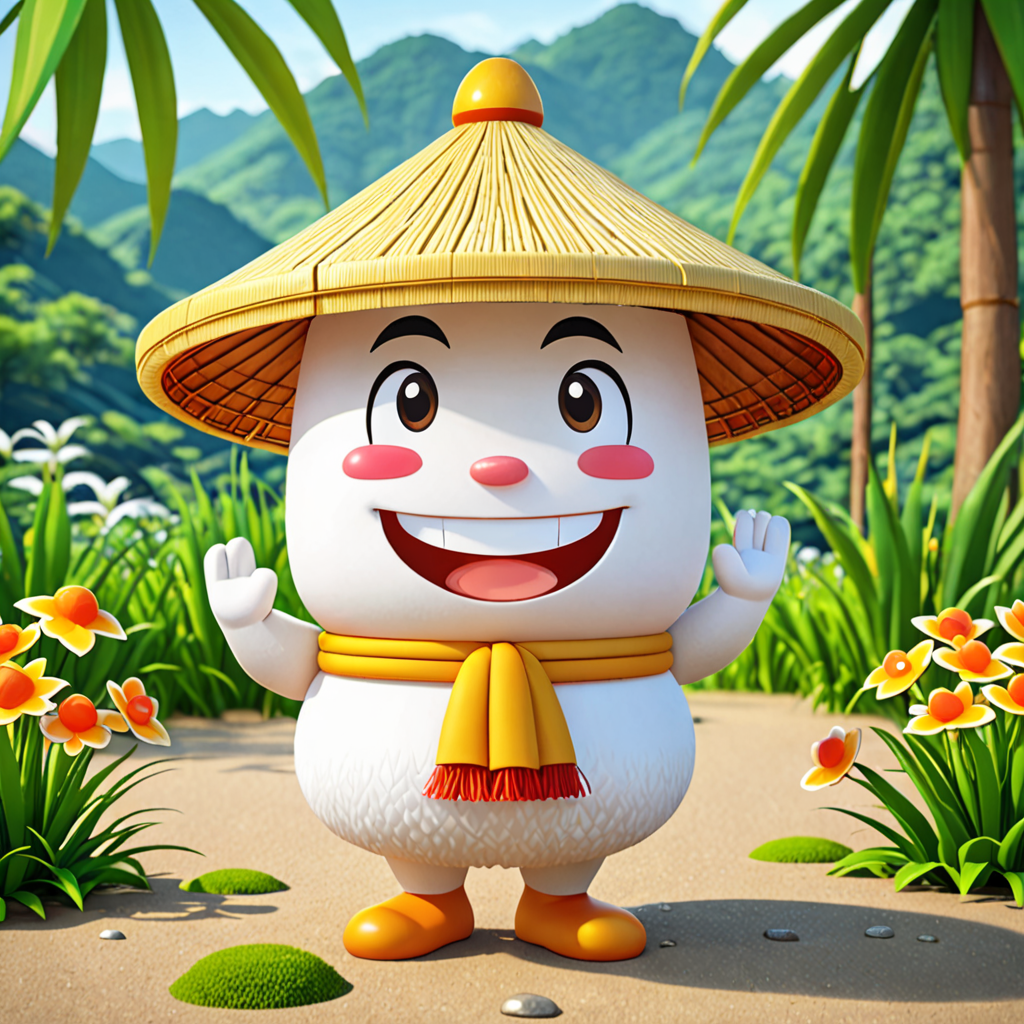 秋田県 湯沢市 雄勝田のゆるキャラ 3