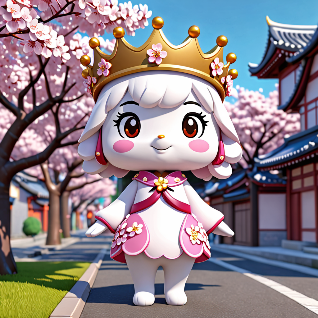 秋田県 湯沢市 桜通りのゆるキャラ 2