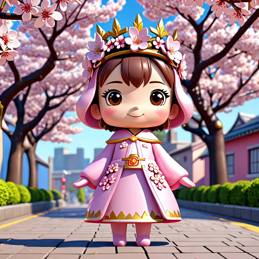 秋田県 湯沢市 桜通りのゆるキャラ 3