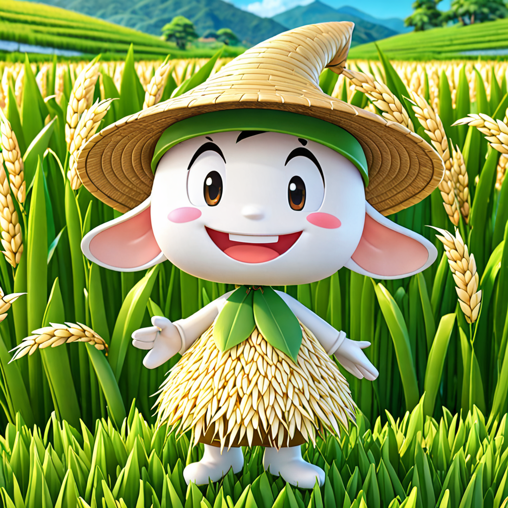 秋田県 雄勝郡羽後町 高尾田のゆるキャラ 2