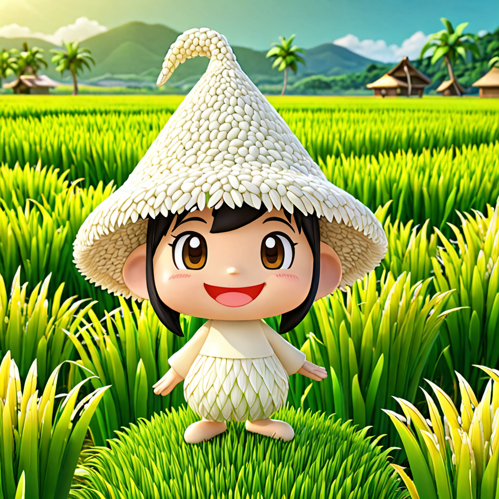 秋田県 雄勝郡羽後町 高尾田のゆるキャラ 3