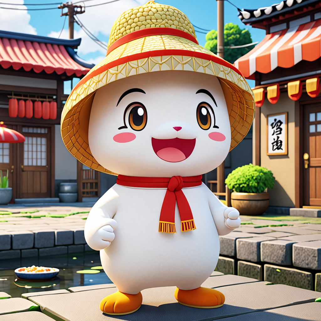 秋田県 横手市 上八丁のゆるキャラ 2