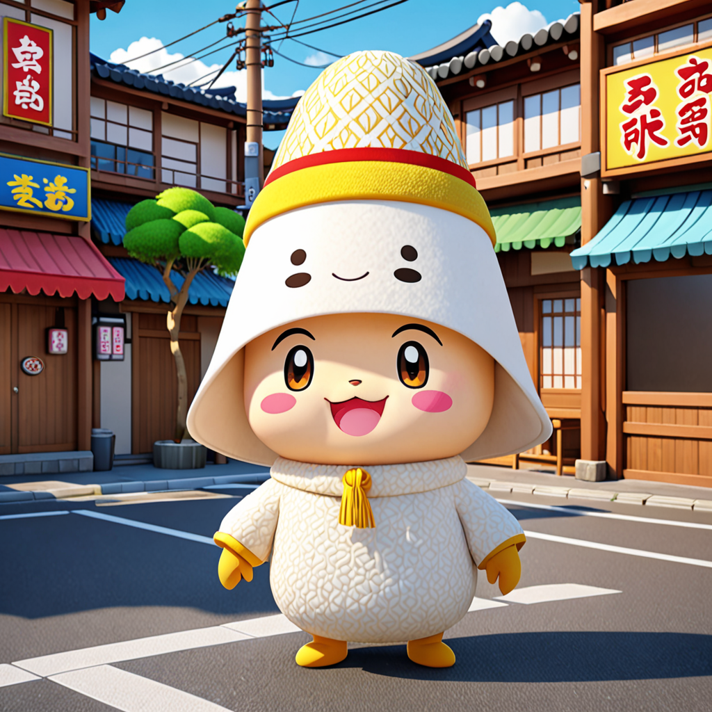 秋田県 横手市 上八丁のゆるキャラ 3