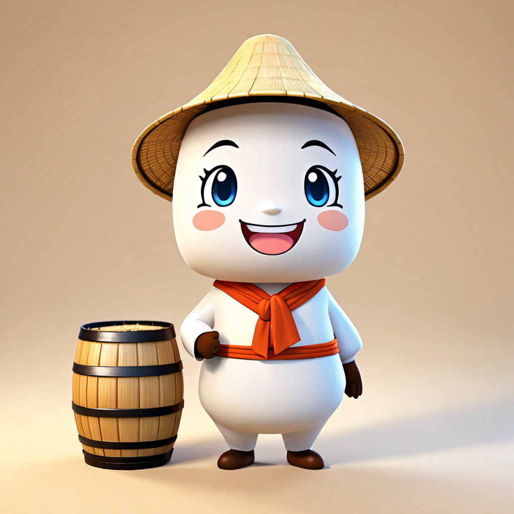 秋田県 大仙市 幸町のゆるキャラ 3