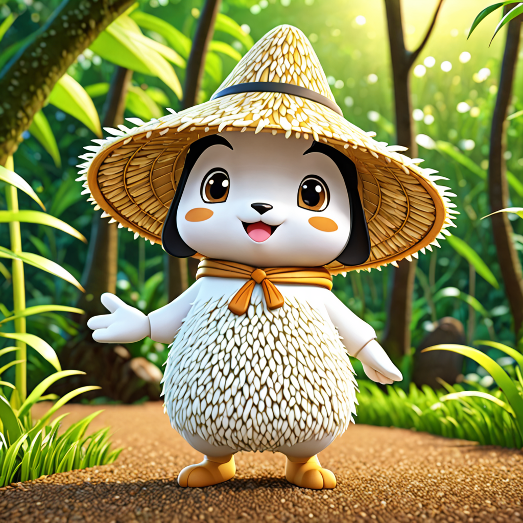 秋田県 由利本荘市 北ノ股のゆるキャラ 2
