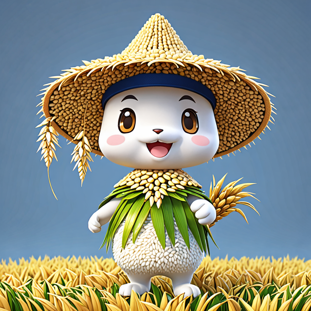 秋田県 由利本荘市 北ノ股のゆるキャラ 3