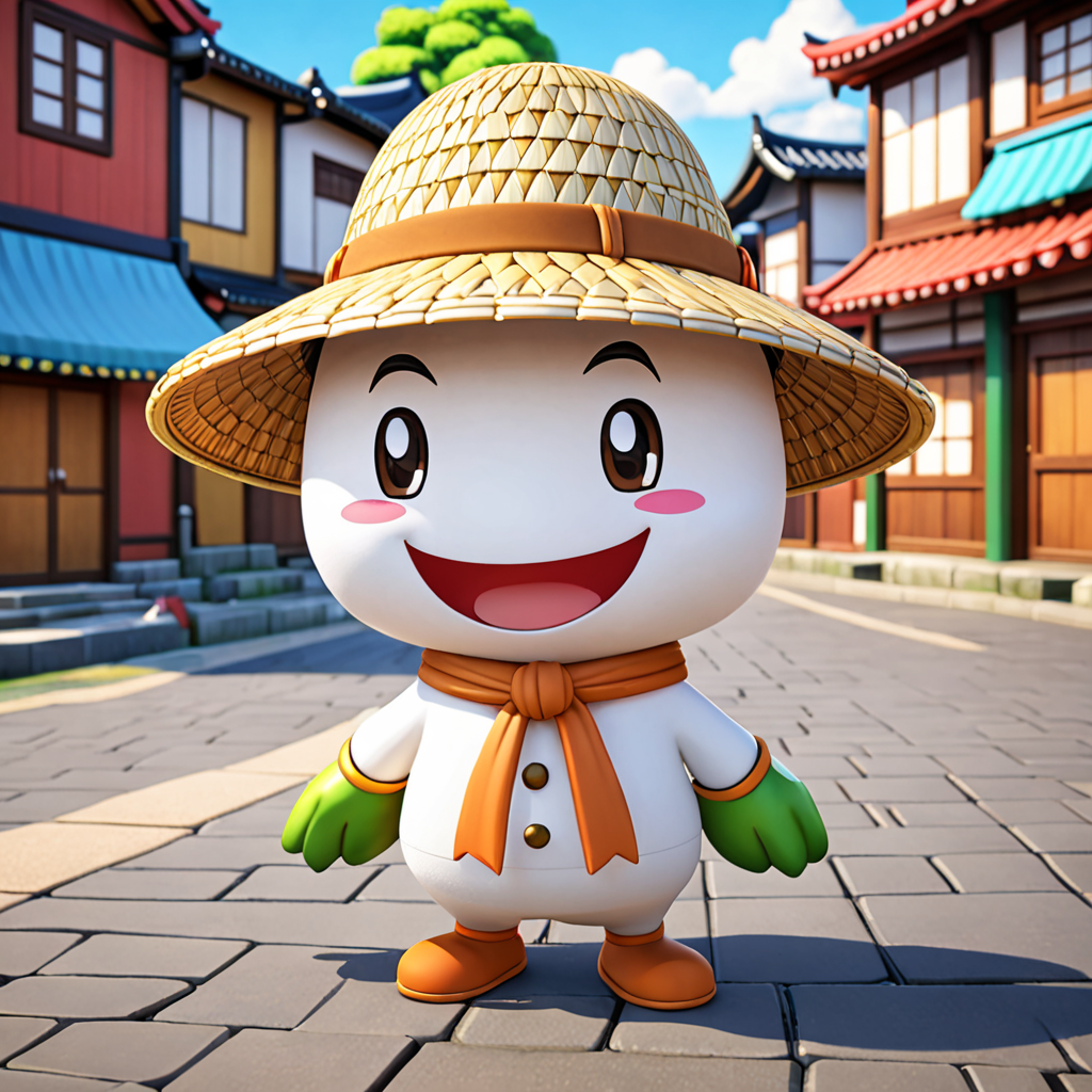 秋田県 能代市 中関のゆるキャラ 2