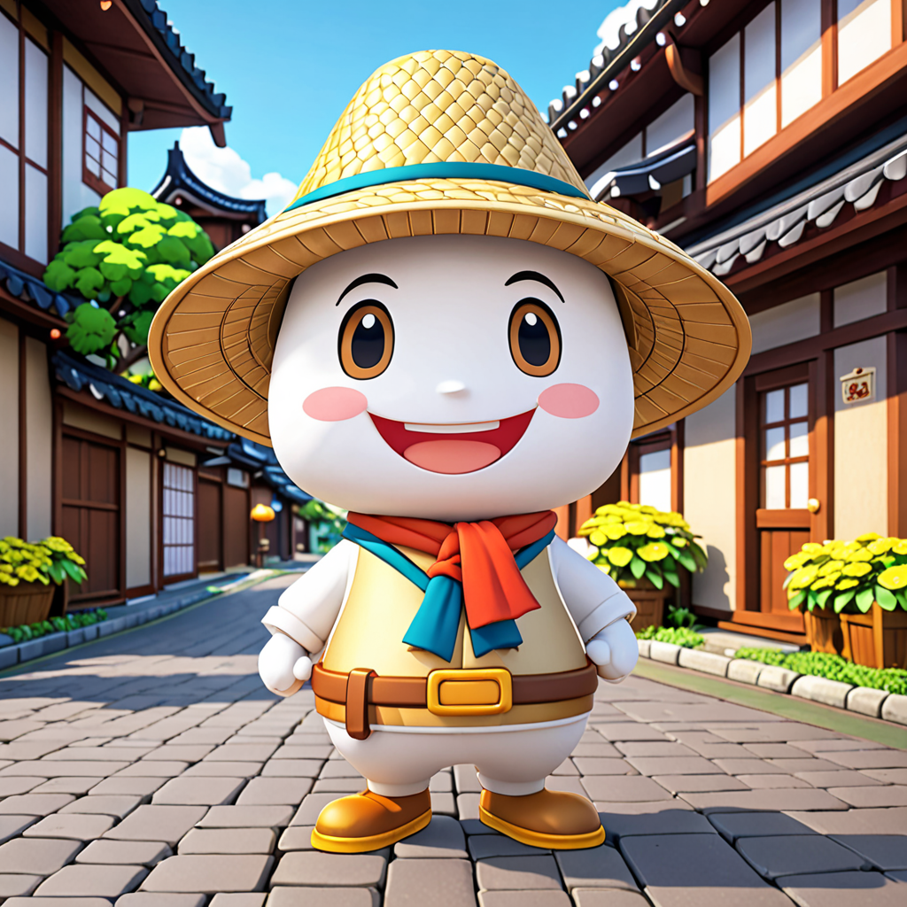 秋田県 能代市 中関のゆるキャラ 3