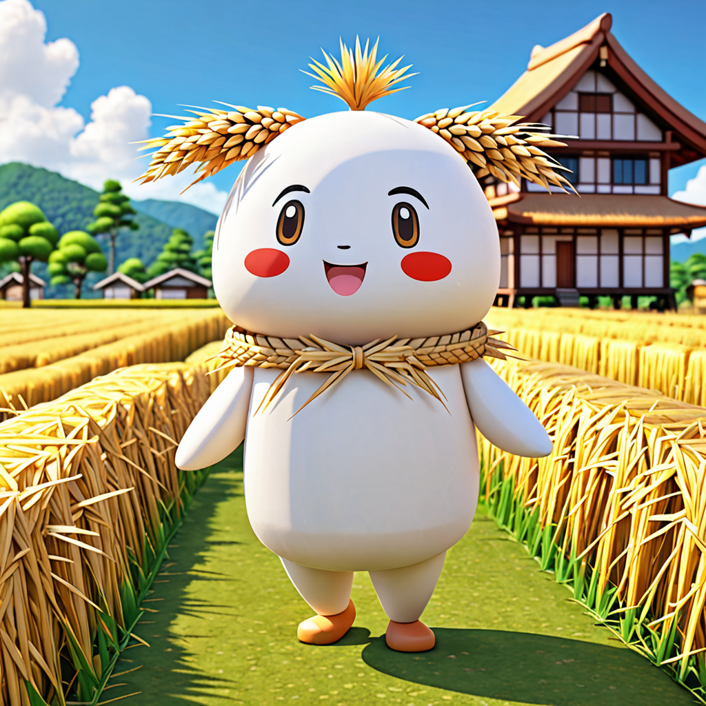 秋田県 能代市 中悪戸のゆるキャラ 2