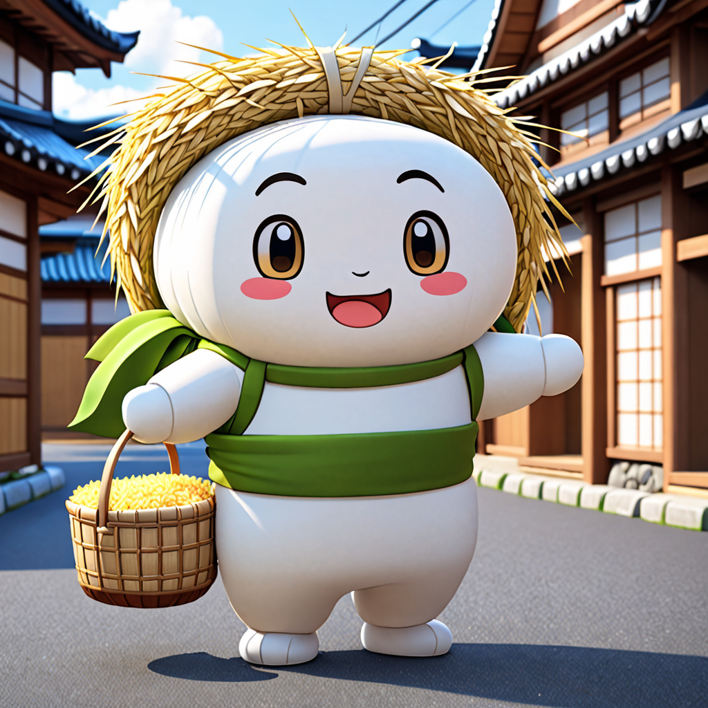 秋田県 能代市 御指南町のゆるキャラ 2