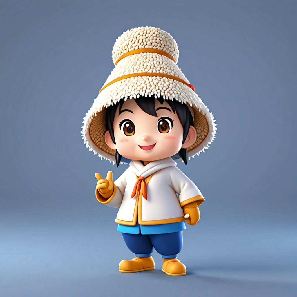秋田県 能代市 彩霞長根のゆるキャラ 2