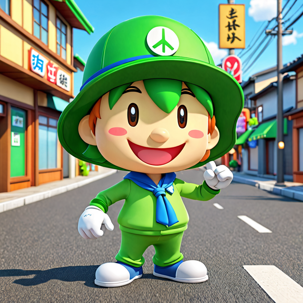 秋田県 能代市 萩の台のゆるキャラ 3