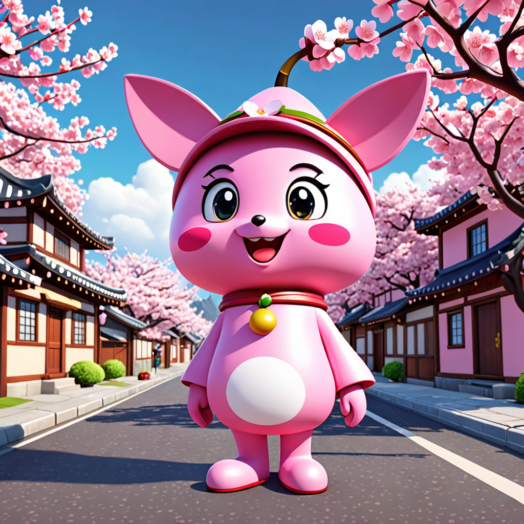 秋田県 大館市 桜町のゆるキャラ 2