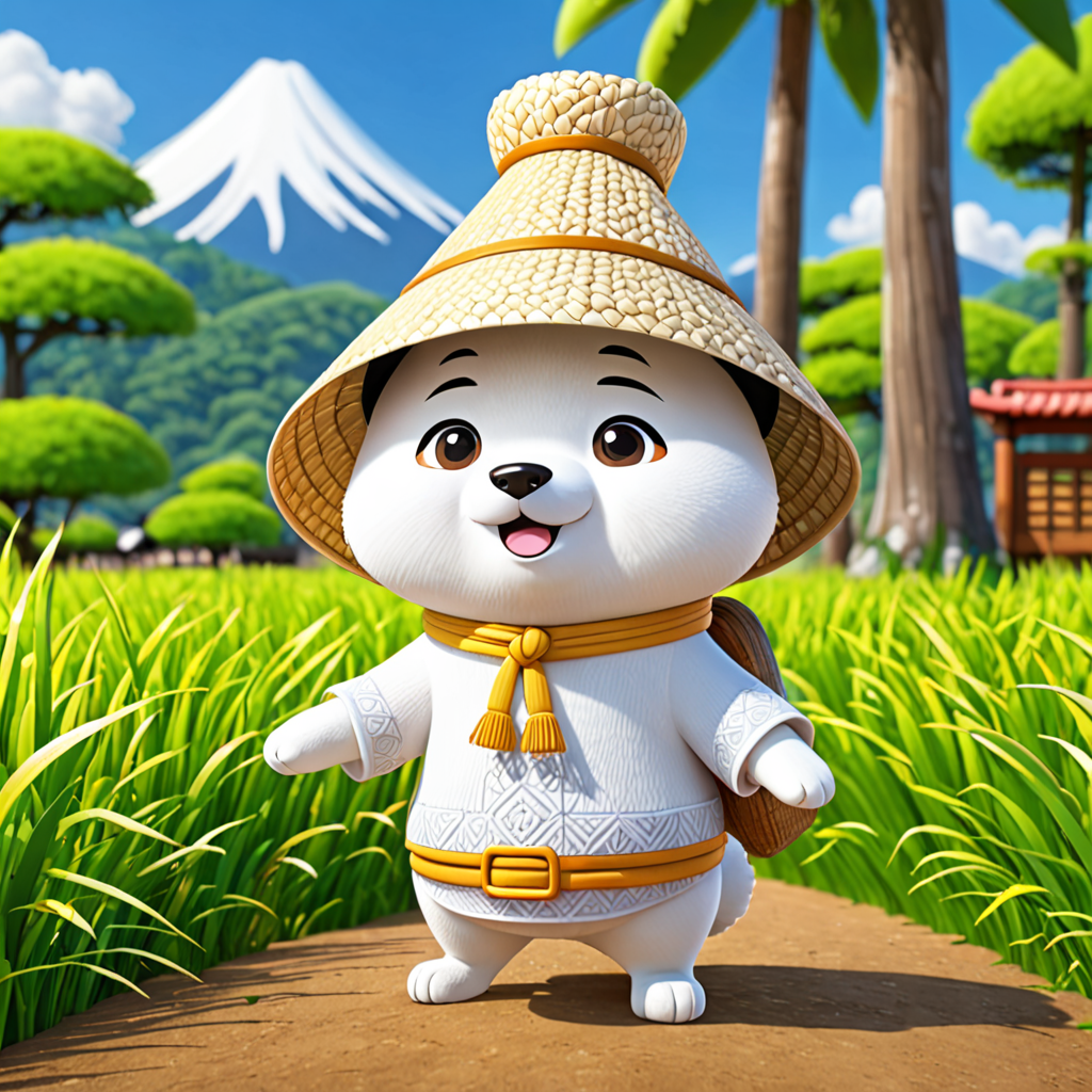 秋田県 にかほ市 伊勢居地のゆるキャラ 3