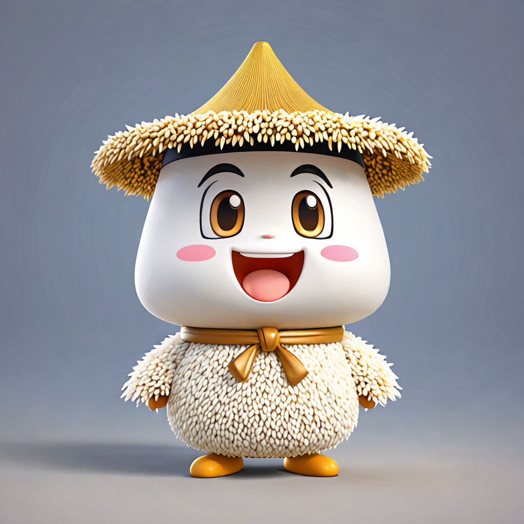 秋田県 由利本荘市 岩城富田のゆるキャラ 3