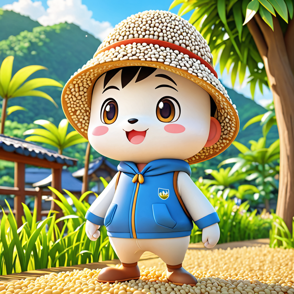 秋田県 南秋田郡井川町 井内のゆるキャラ 3