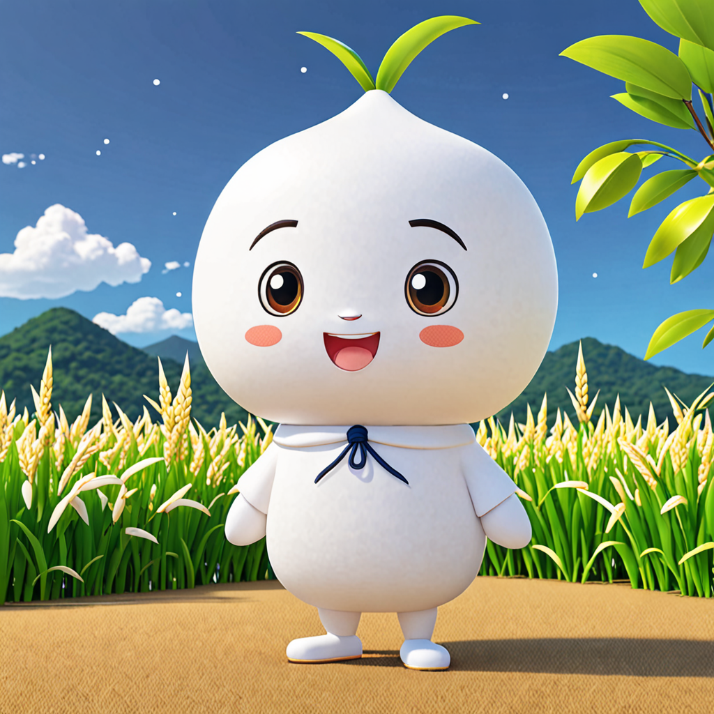 秋田県 能代市 外割田のゆるキャラ 3