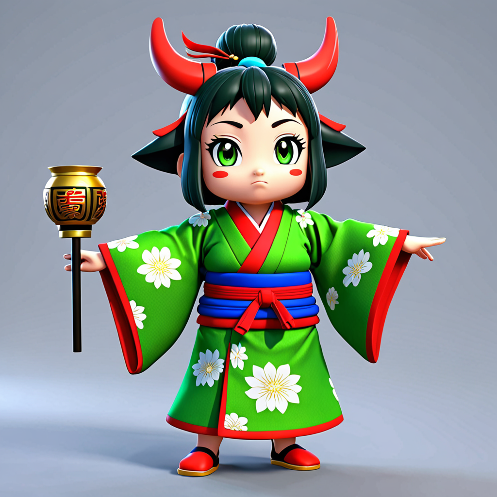 秋田県 仙北郡美郷町 天神堂のゆるキャラ 2