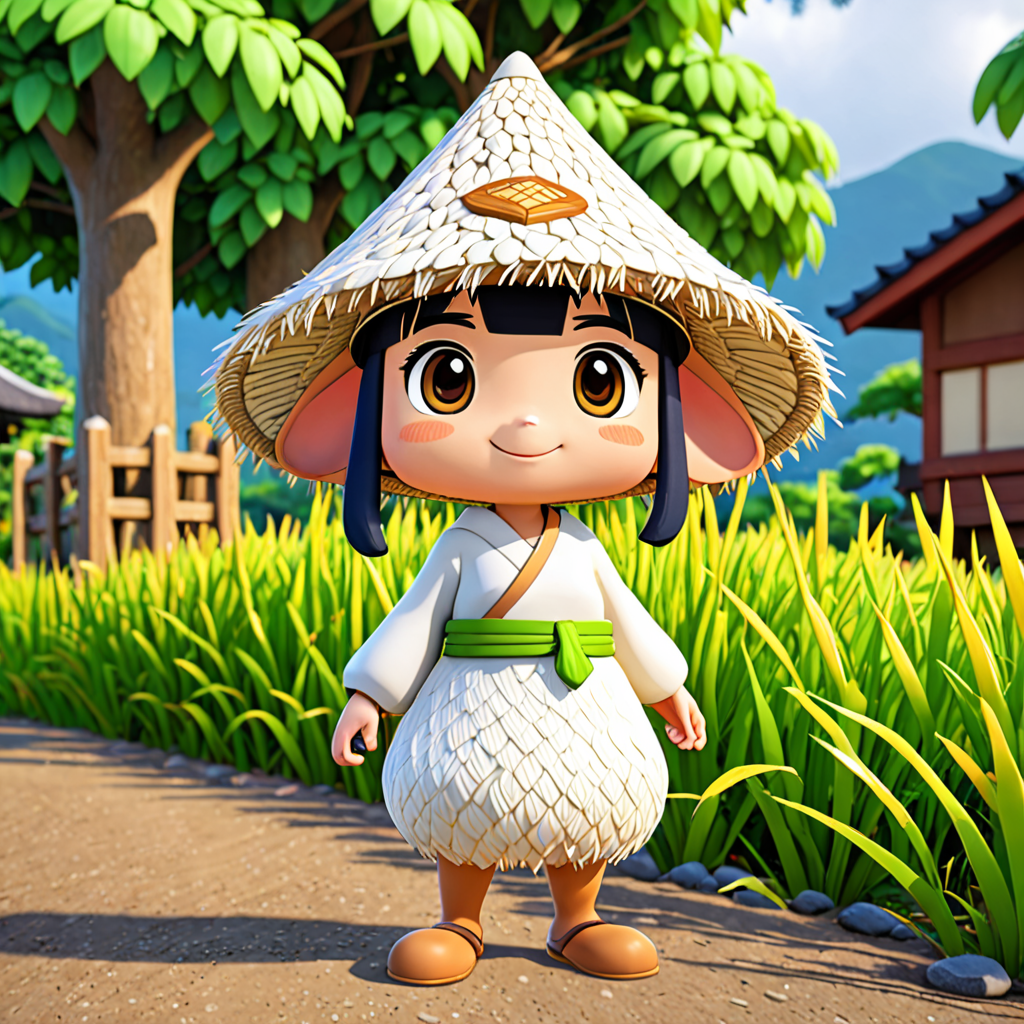 秋田県 仙北郡美郷町 境田のゆるキャラ 3