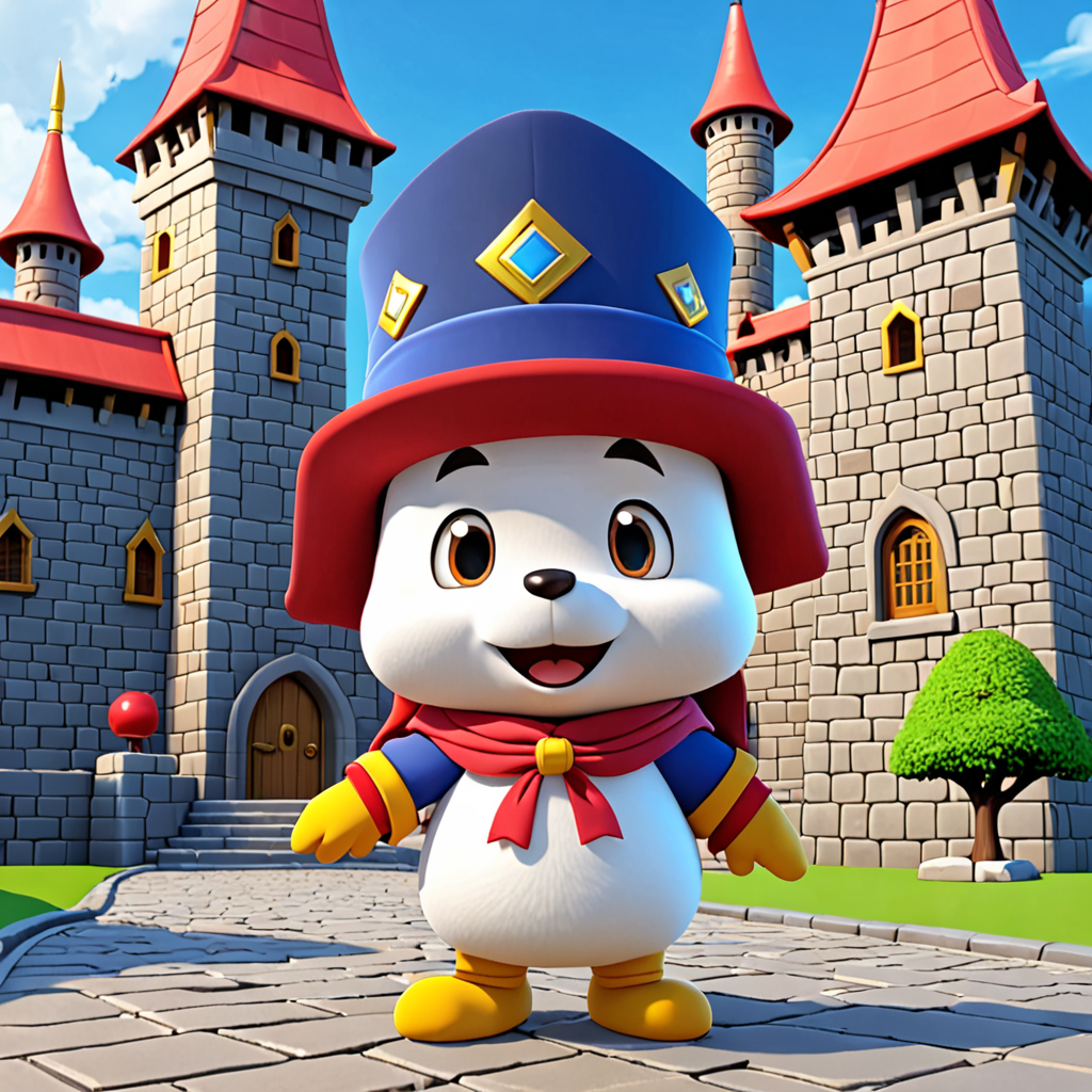 秋田県 仙北郡美郷町 本堂城回のゆるキャラ 2