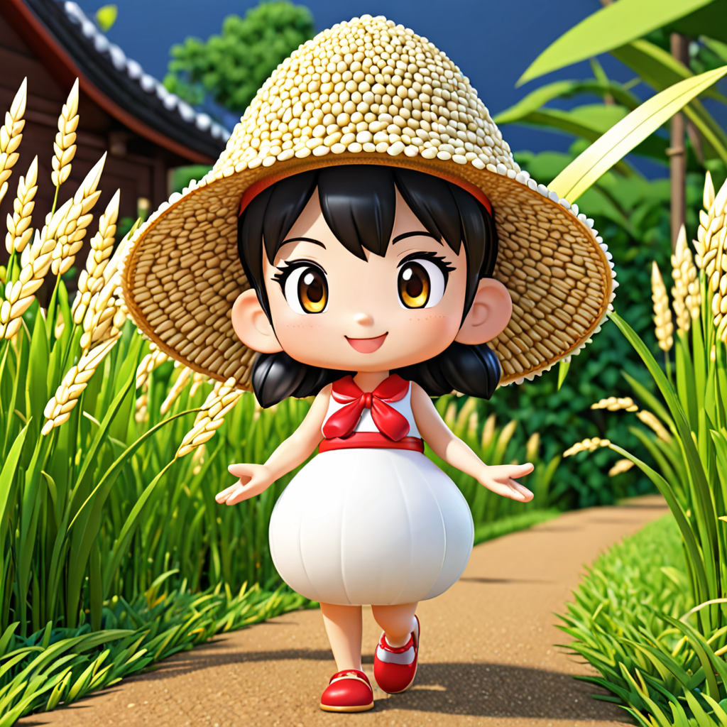 秋田県 仙北郡美郷町 中野のゆるキャラ 2