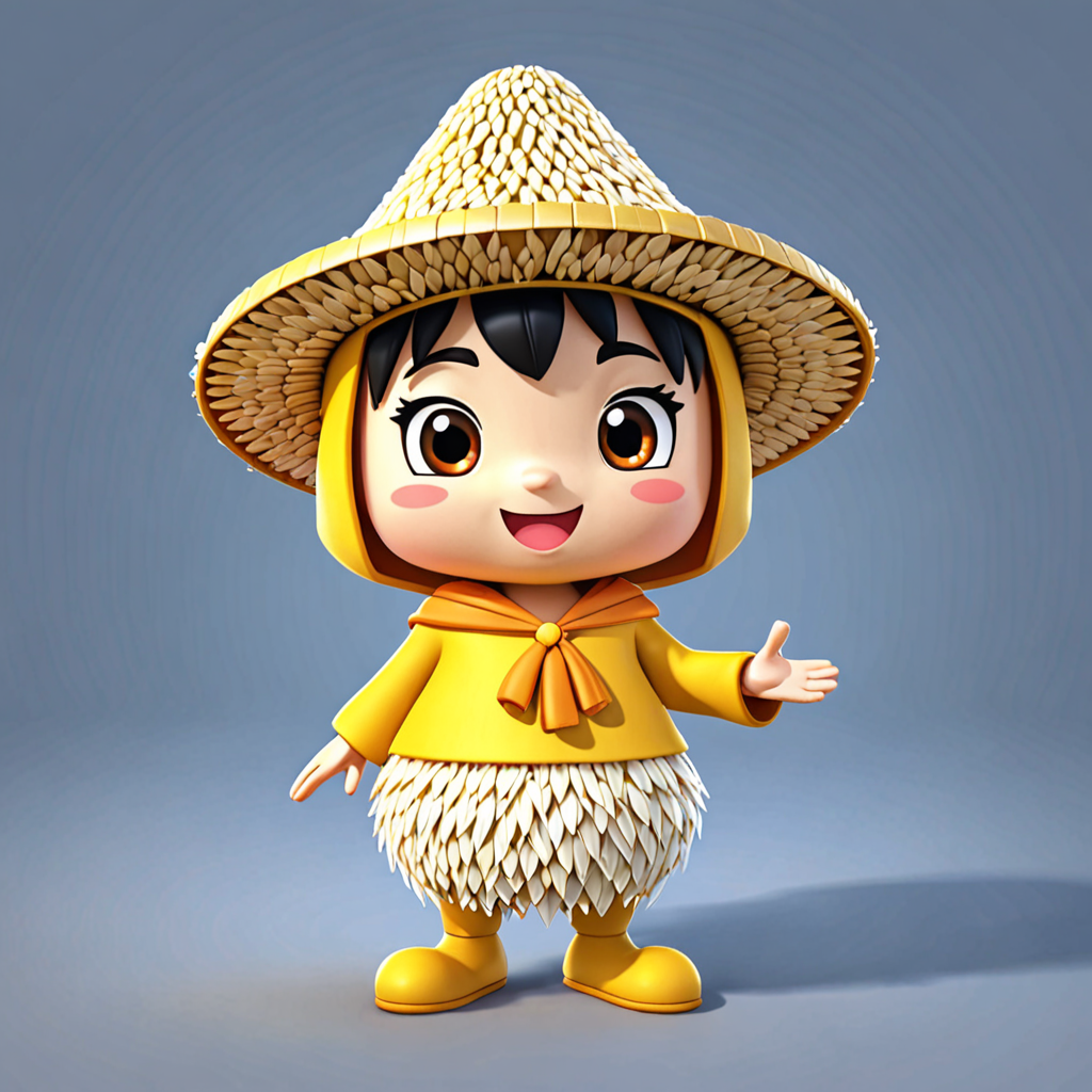 秋田県 大仙市 南外上木直のゆるキャラ 3