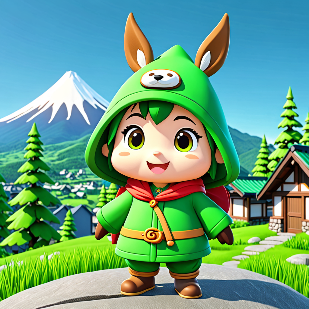 秋田県 大仙市 南外壇ノ平山のゆるキャラ 2