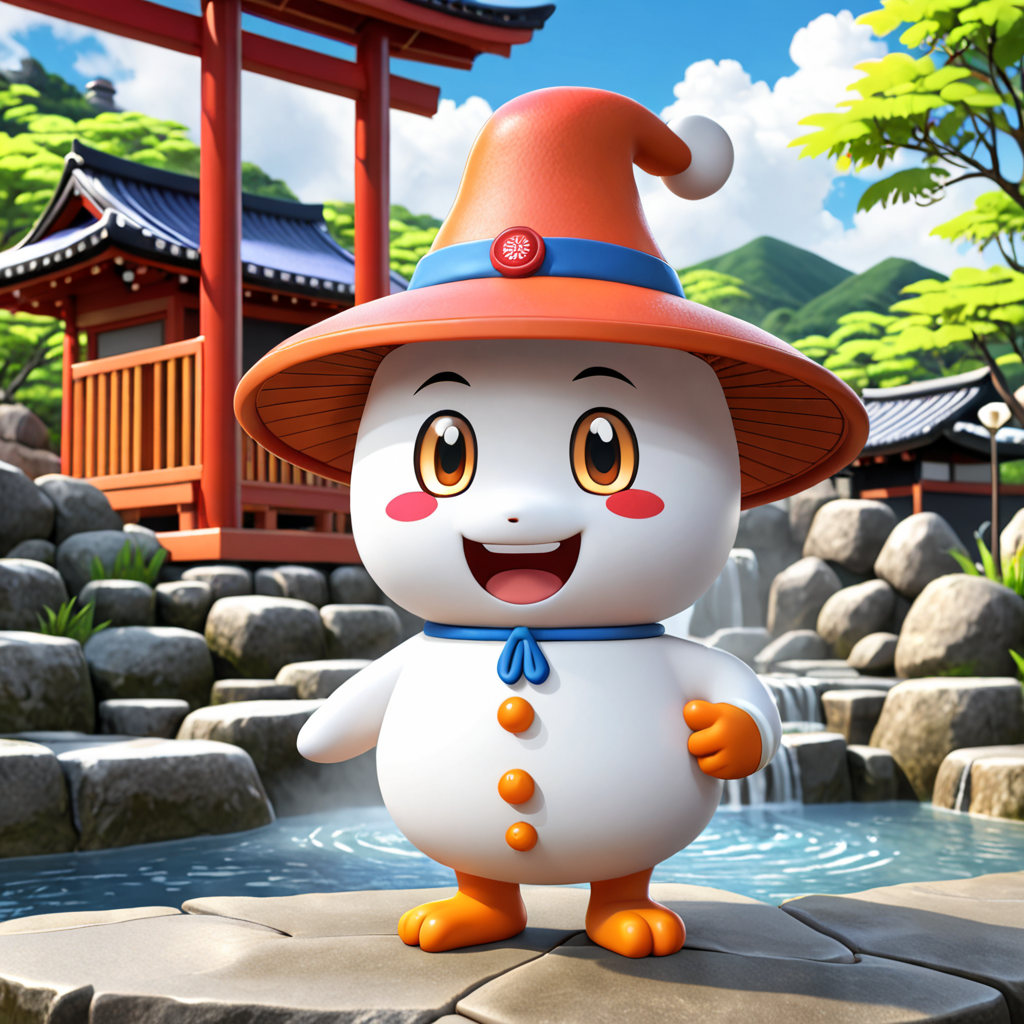 ミナミユノマタくん