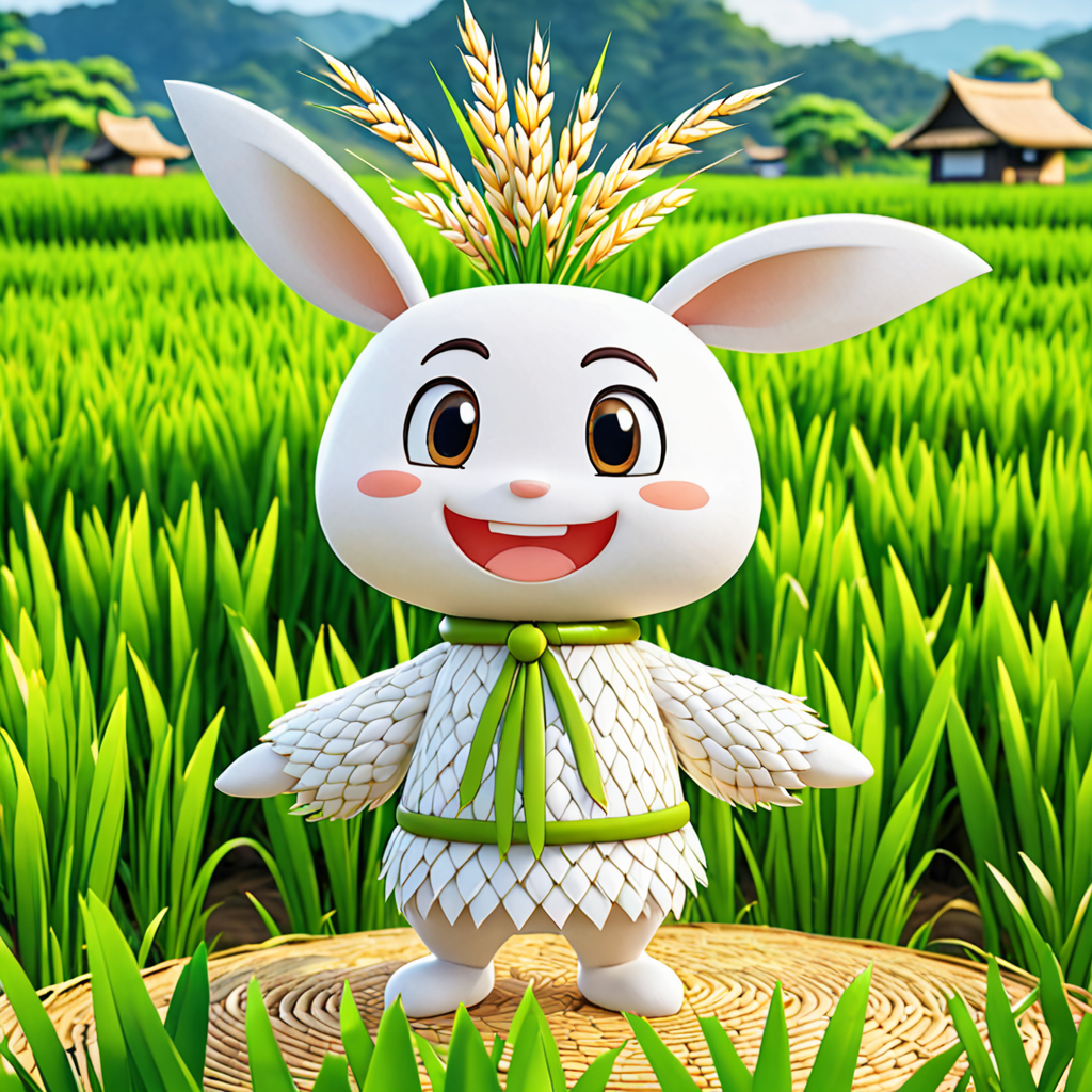 秋田県 大仙市 南外広表のゆるキャラ 3