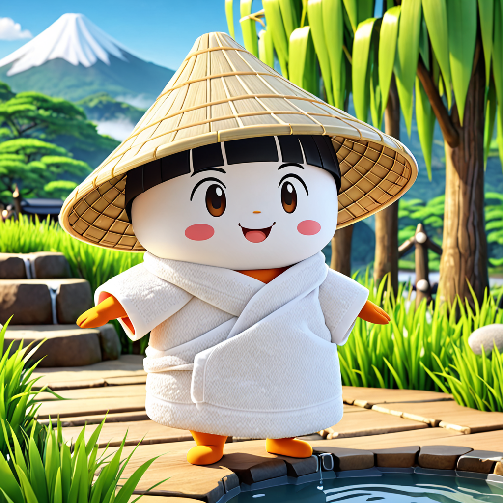 秋田県 大仙市 南外向ノ沢のゆるキャラ 2