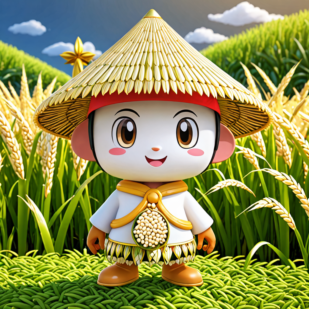 秋田県 大仙市 九升田のゆるキャラ 2