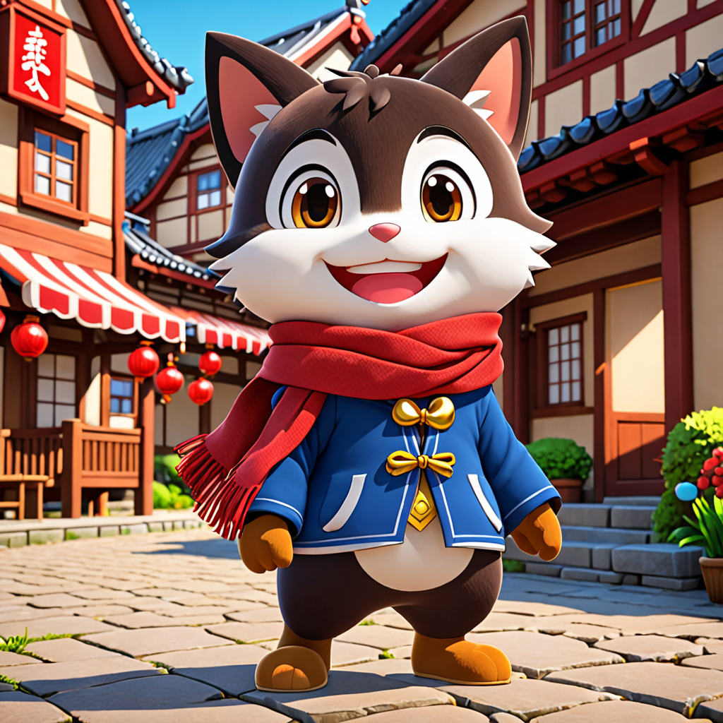 岩手県 盛岡市 愛宕町のゆるキャラ 2