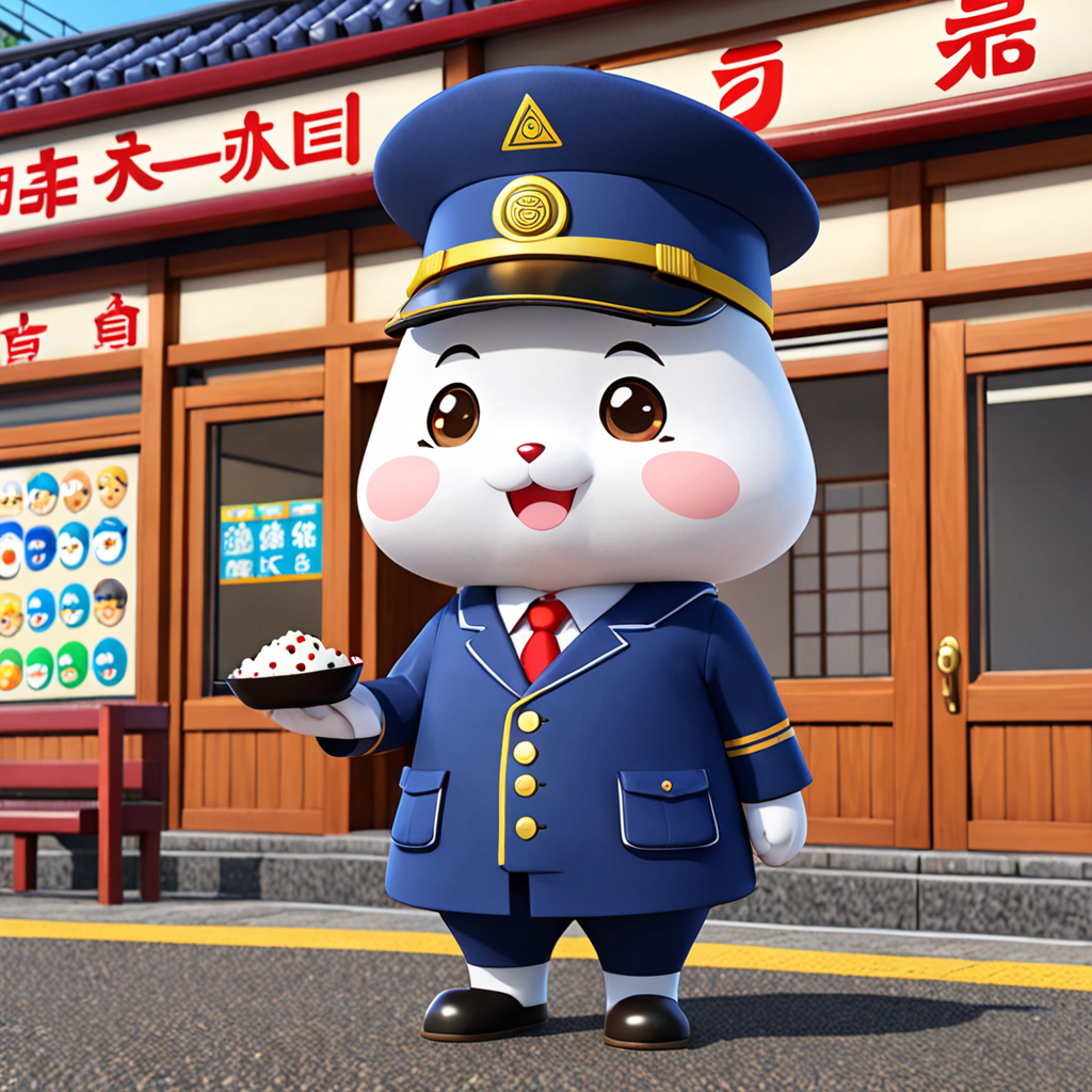 岩手県 盛岡市 盛岡駅西通のゆるキャラ 2
