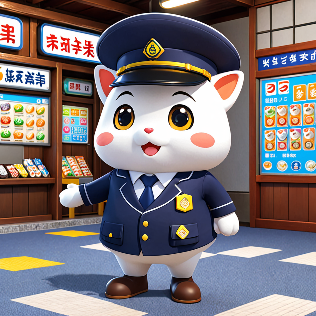 岩手県 盛岡市 盛岡駅西通のゆるキャラ 3