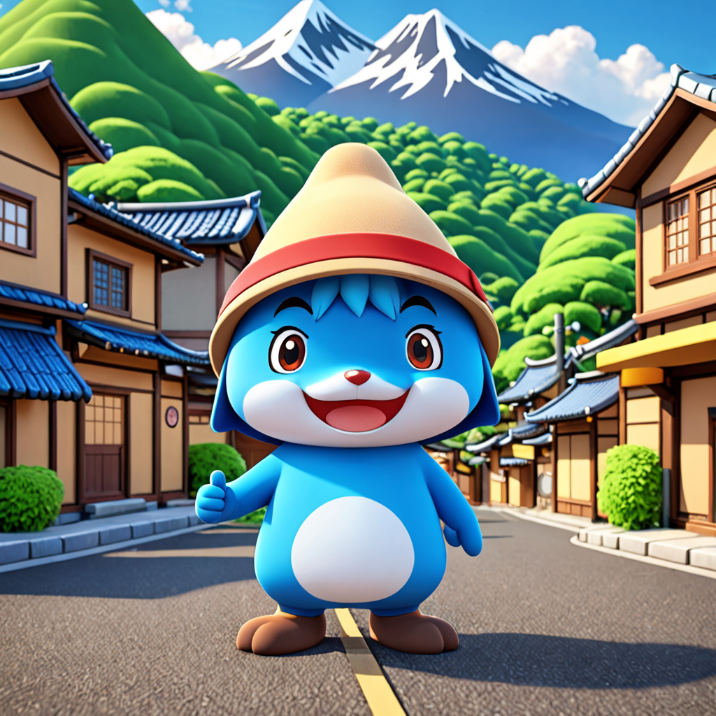 岩手県 盛岡市 岩脇町のゆるキャラ 2