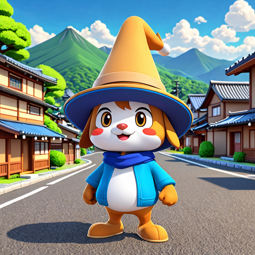 岩手県 盛岡市 岩脇町のゆるキャラ 3