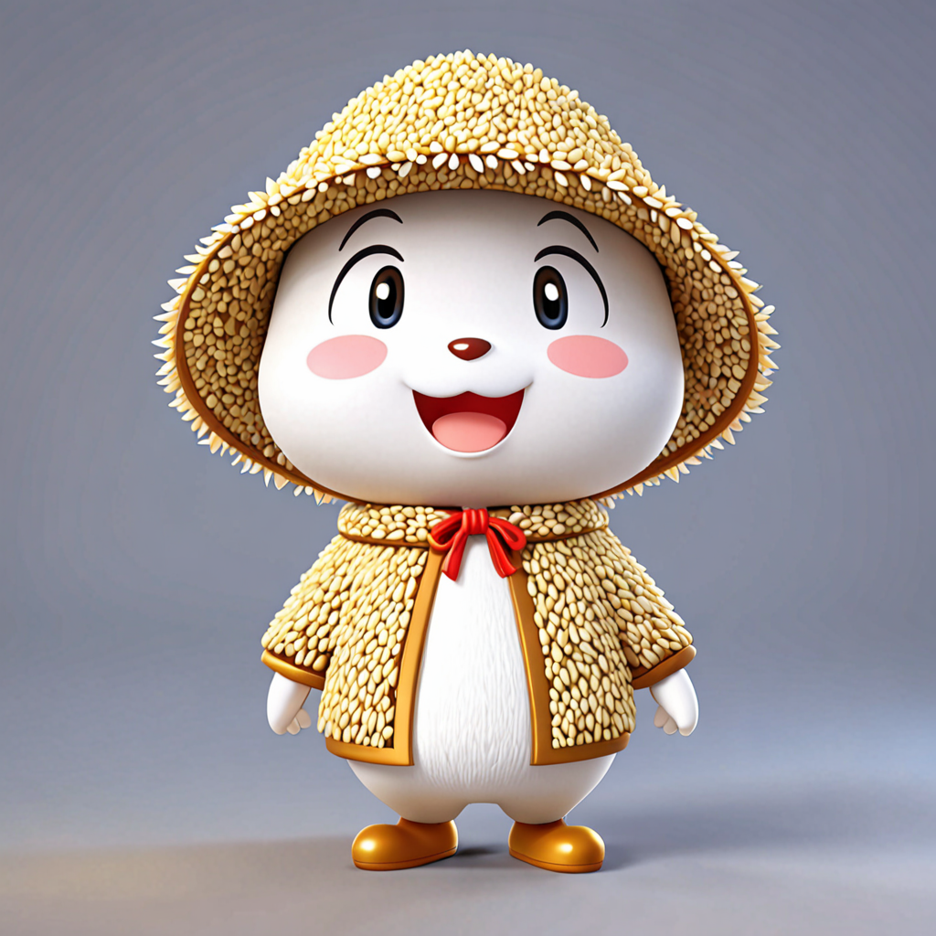 岩手県 一関市 北ほうりょうのゆるキャラ 3