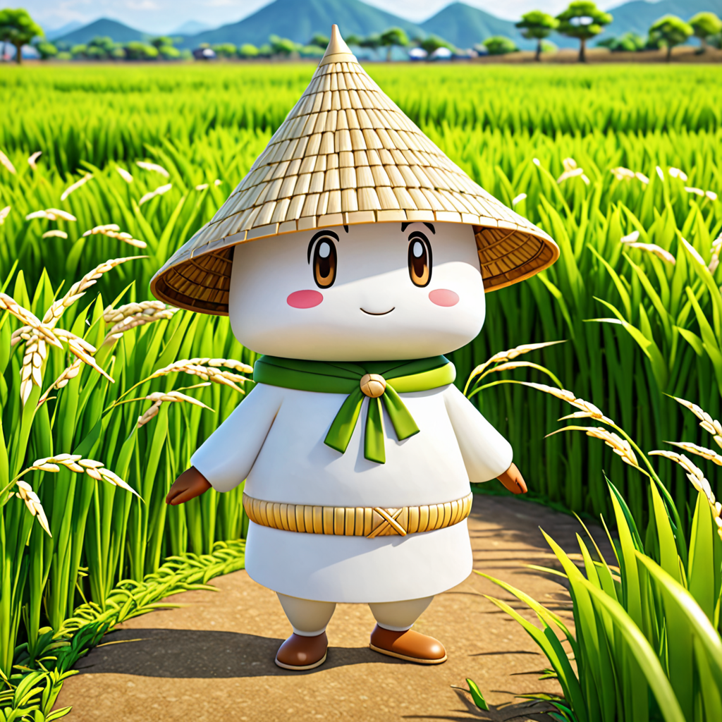 岩手県 奥州市 水沢東半郷のゆるキャラ 2
