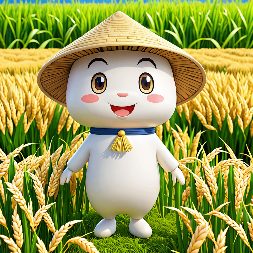 岩手県 奥州市 水沢東半郷のゆるキャラ 3