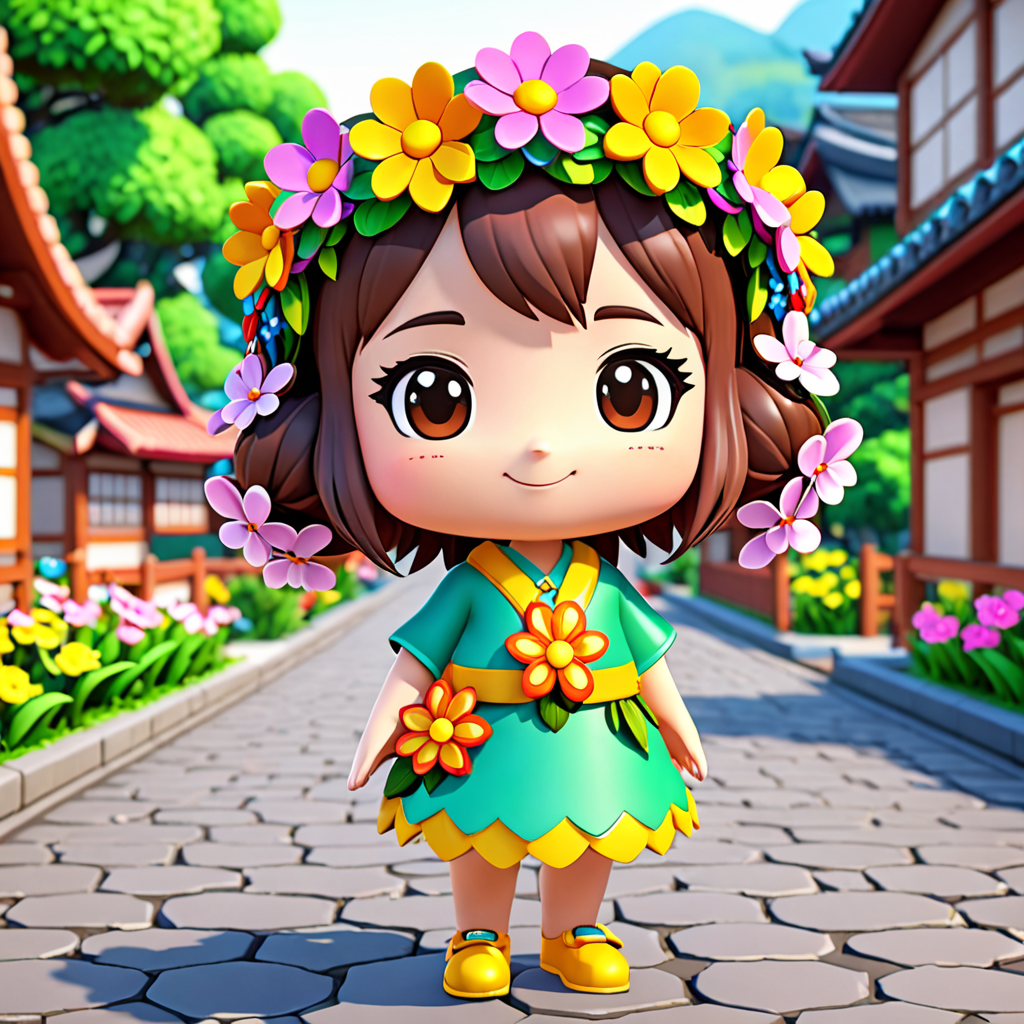 岩手県 北上市 花園町のゆるキャラ 3