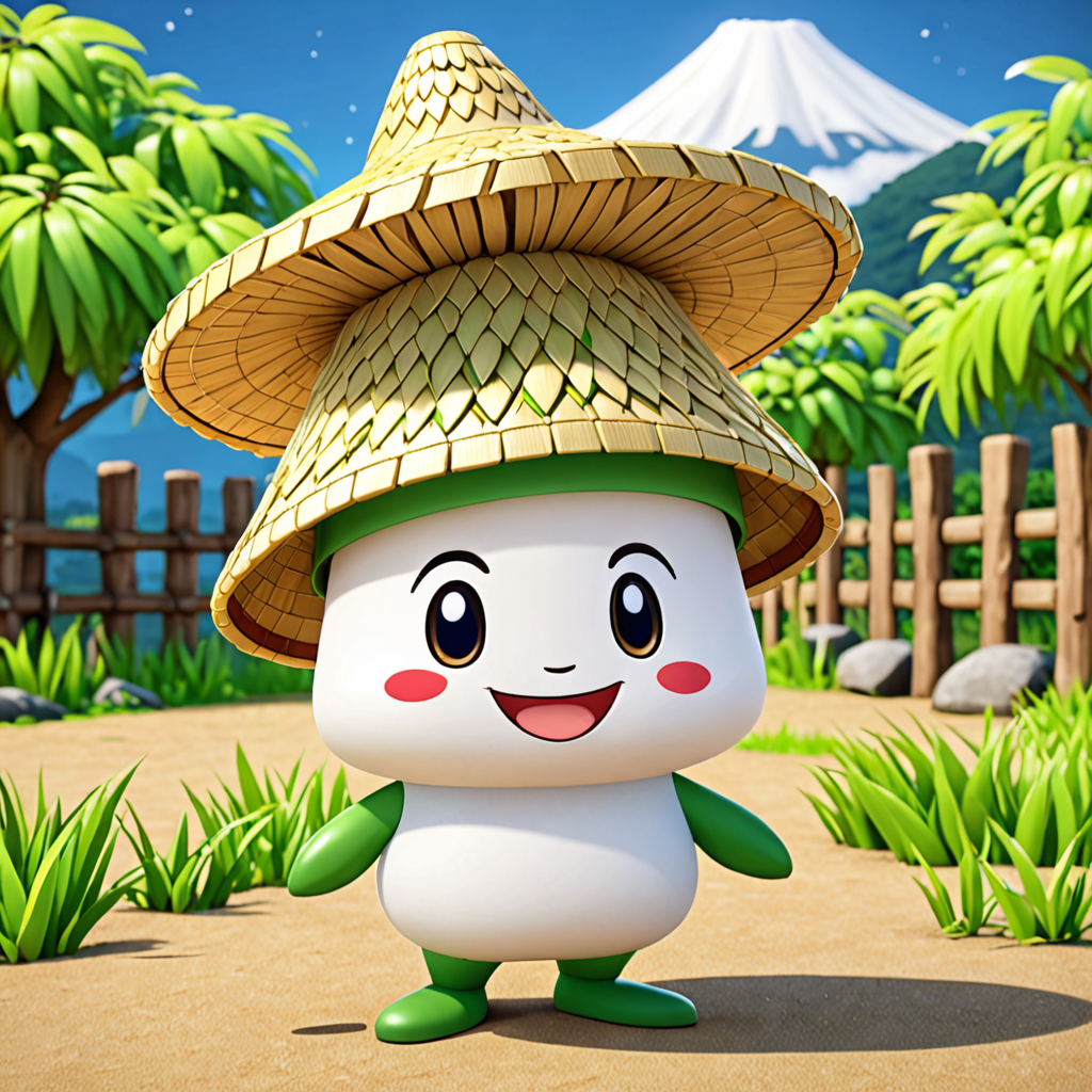 岩手県 北上市 二子町のゆるキャラ 3