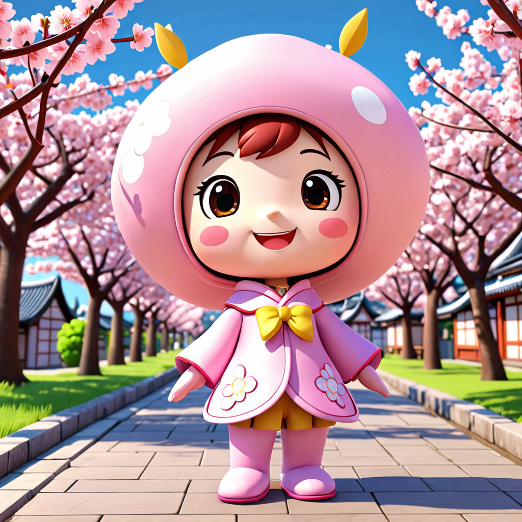 岩手県 花巻市 桜町のゆるキャラ 3