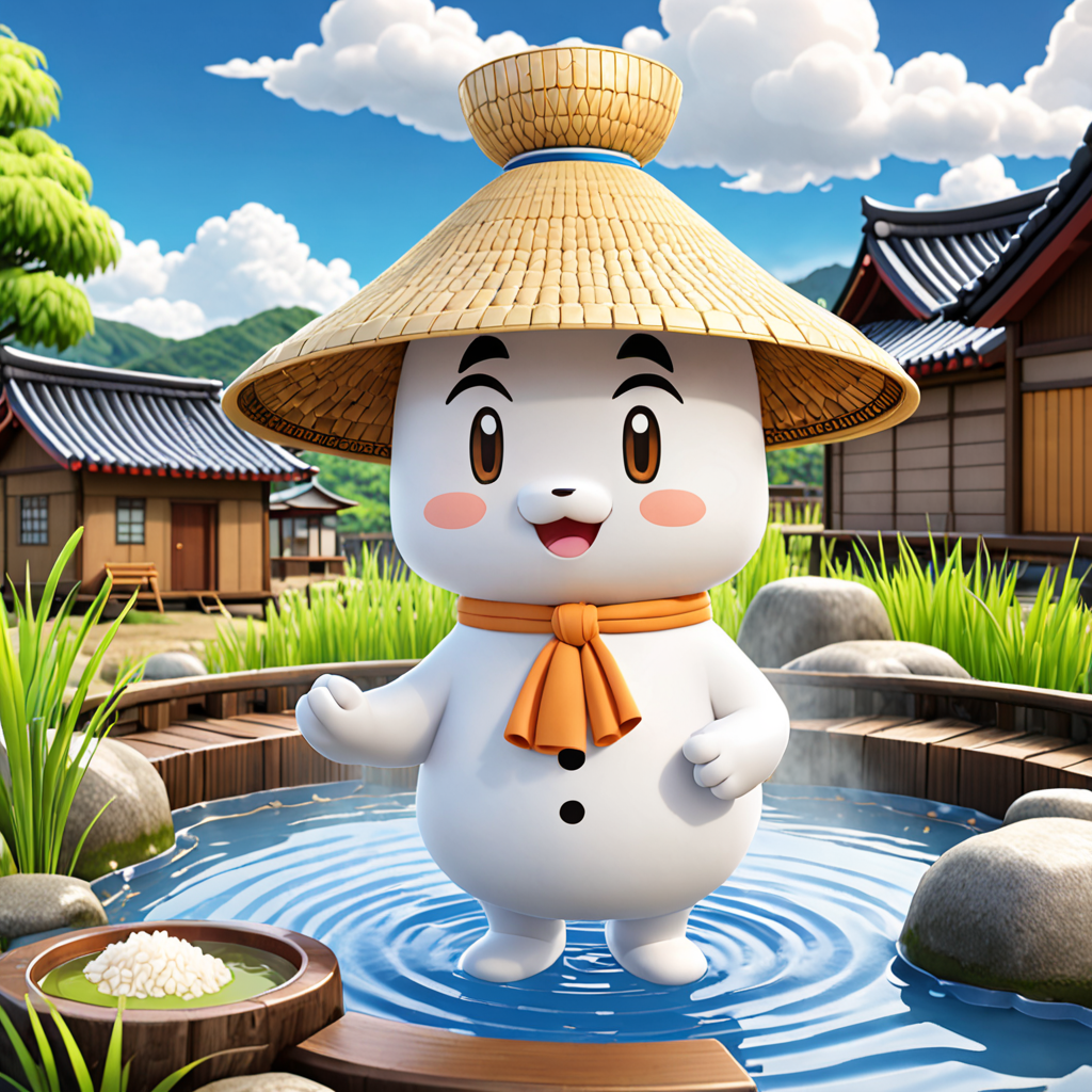 岩手県 二戸市 浄法寺町樋田のゆるキャラ 2