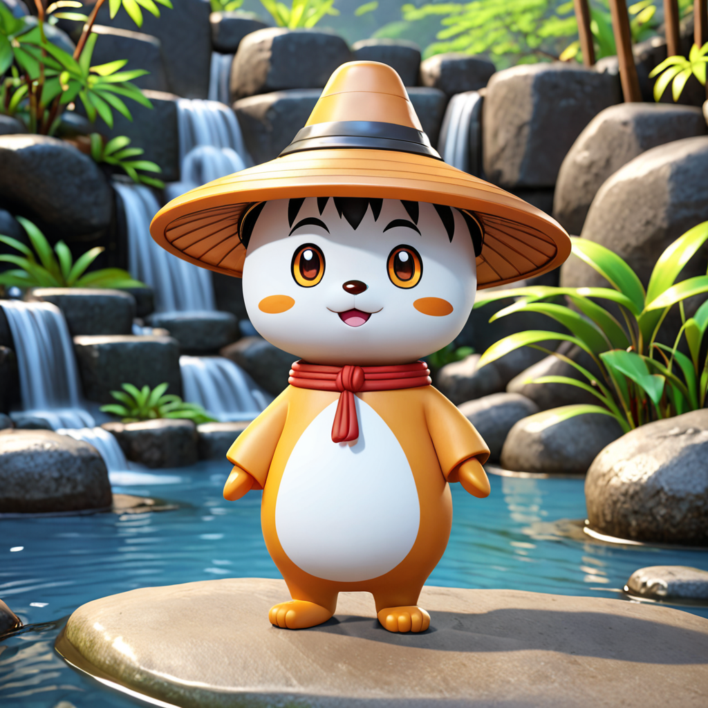 岩手県 八幡平市 中佐井のゆるキャラ 2