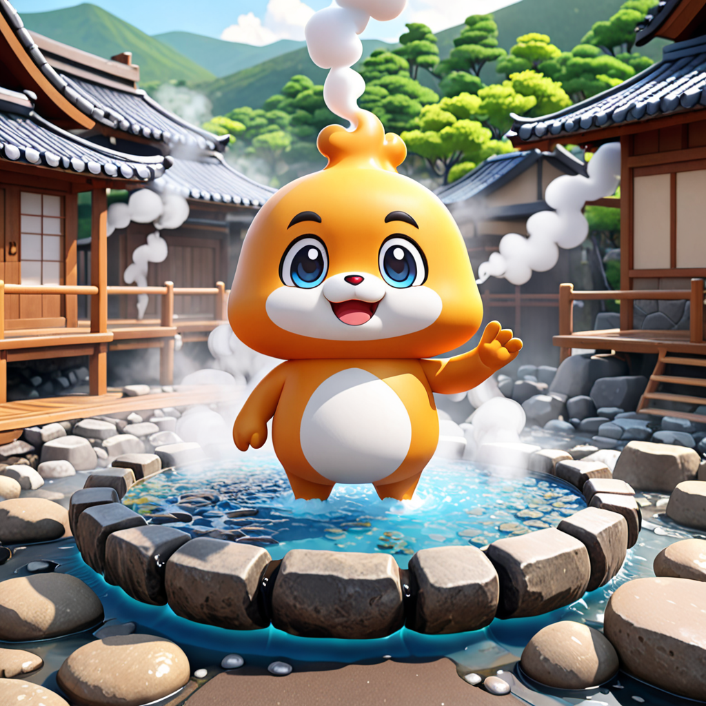 岩手県 八幡平市 石神のゆるキャラ 3