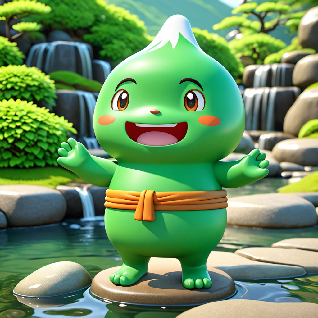 岩手県 八幡平市 鵜谷地のゆるキャラ 3